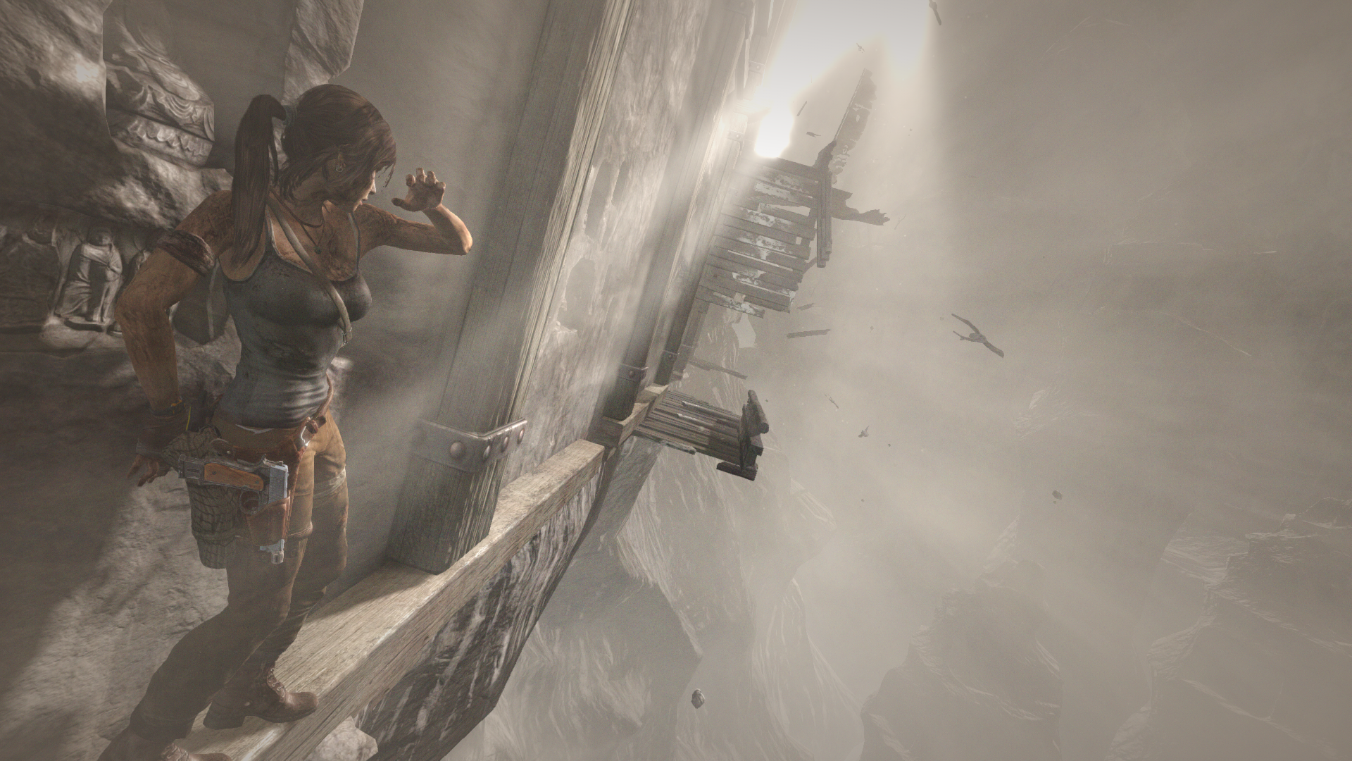 Media asset in full size related to 3dfxzone.it news item entitled as follows: Tomb Raider: Definitive Edition a 45fps su PS4 e a 35fps su Xbox One | Image Name: news20669_Tomb Raider_ps4-xbox-one-resolutiongate_2.png